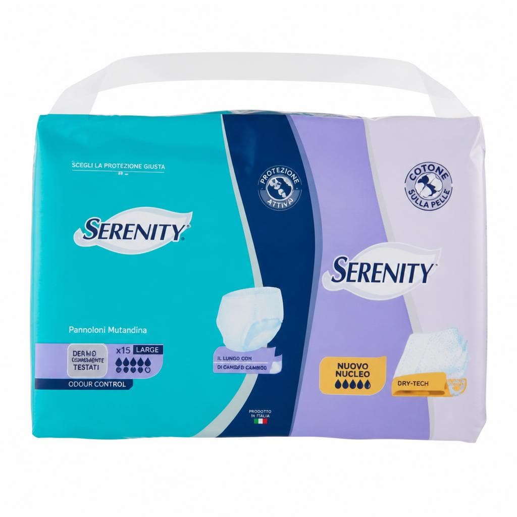 Linea Incontinenza Serenity in offerta da Iper La grande i