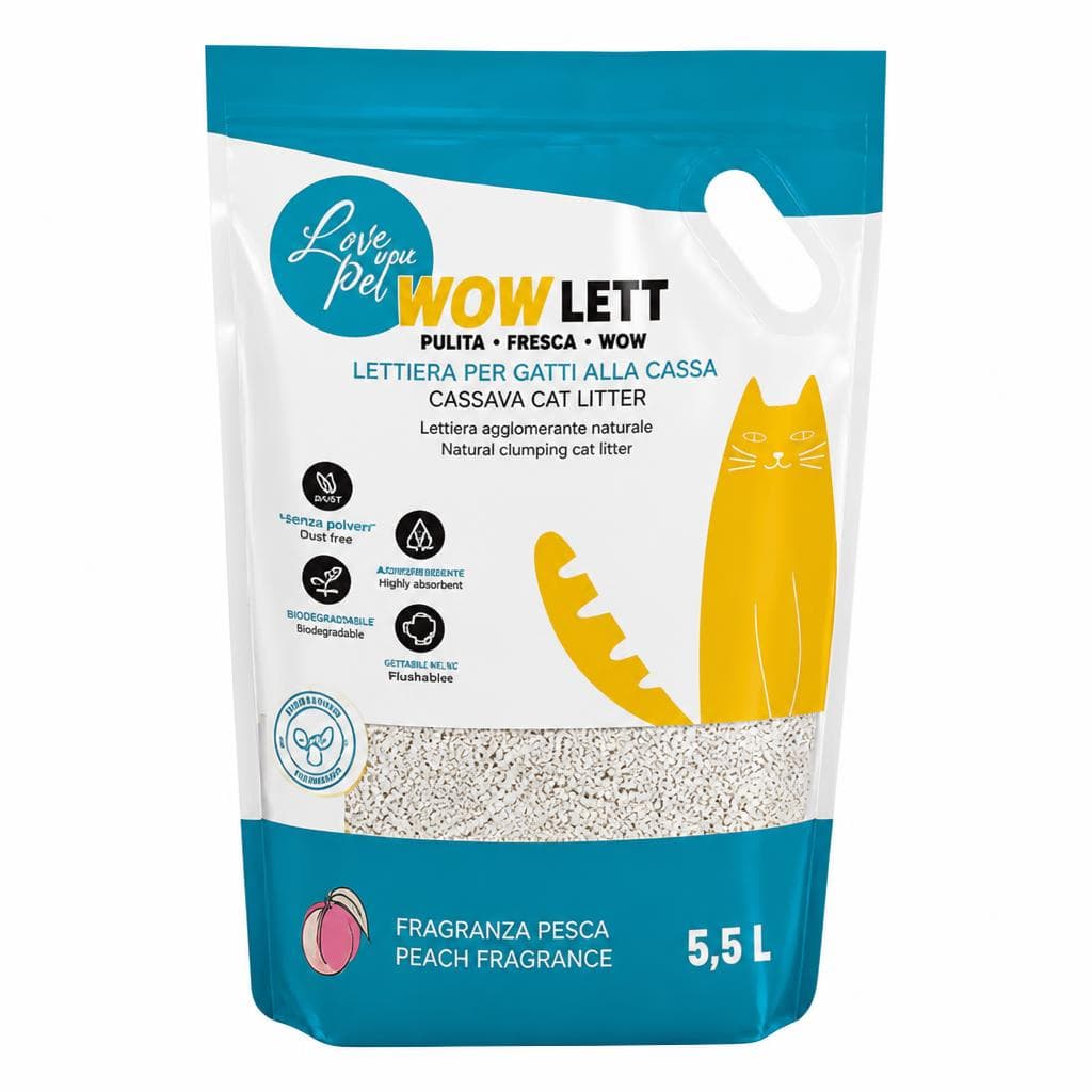 Lettiera naturale o pesca, 5,5 l – Iper La grande i