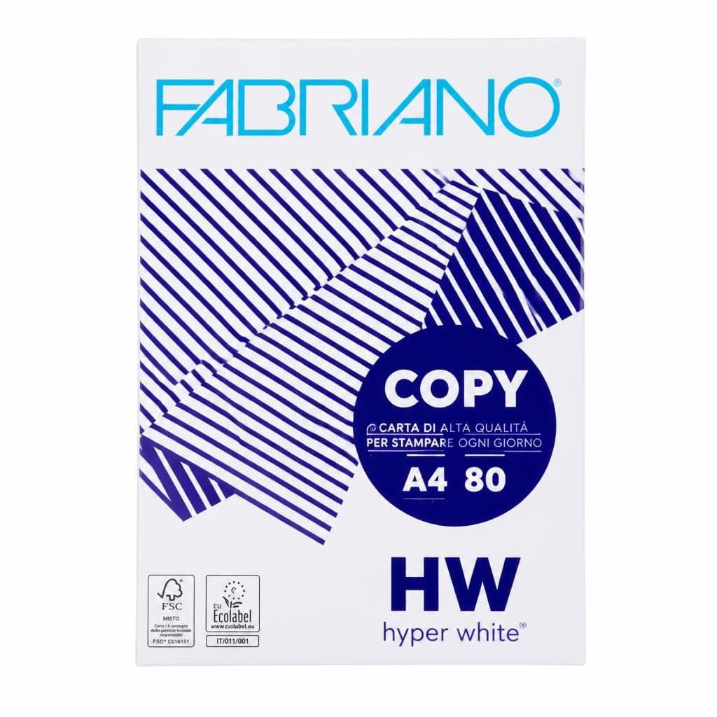 Carta fotocopie Fabriano A4 80 gr – Risparmio Casa