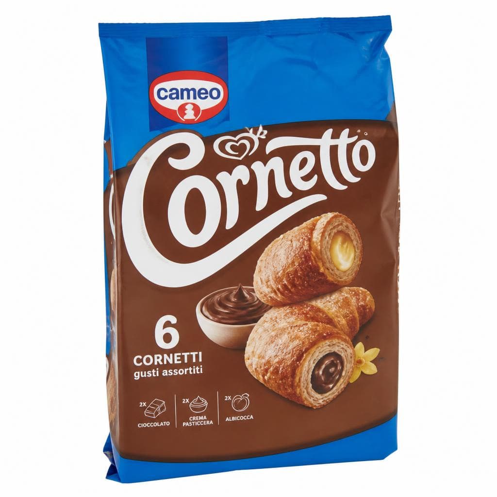6 Cornetti gusti assortiti, 390 g / 522 g Algida – Iper La grande i