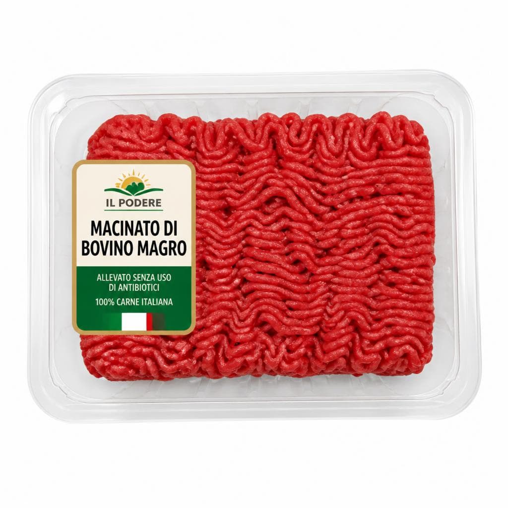 Il Podere macinato di bovino magro, 400 g – ALDI