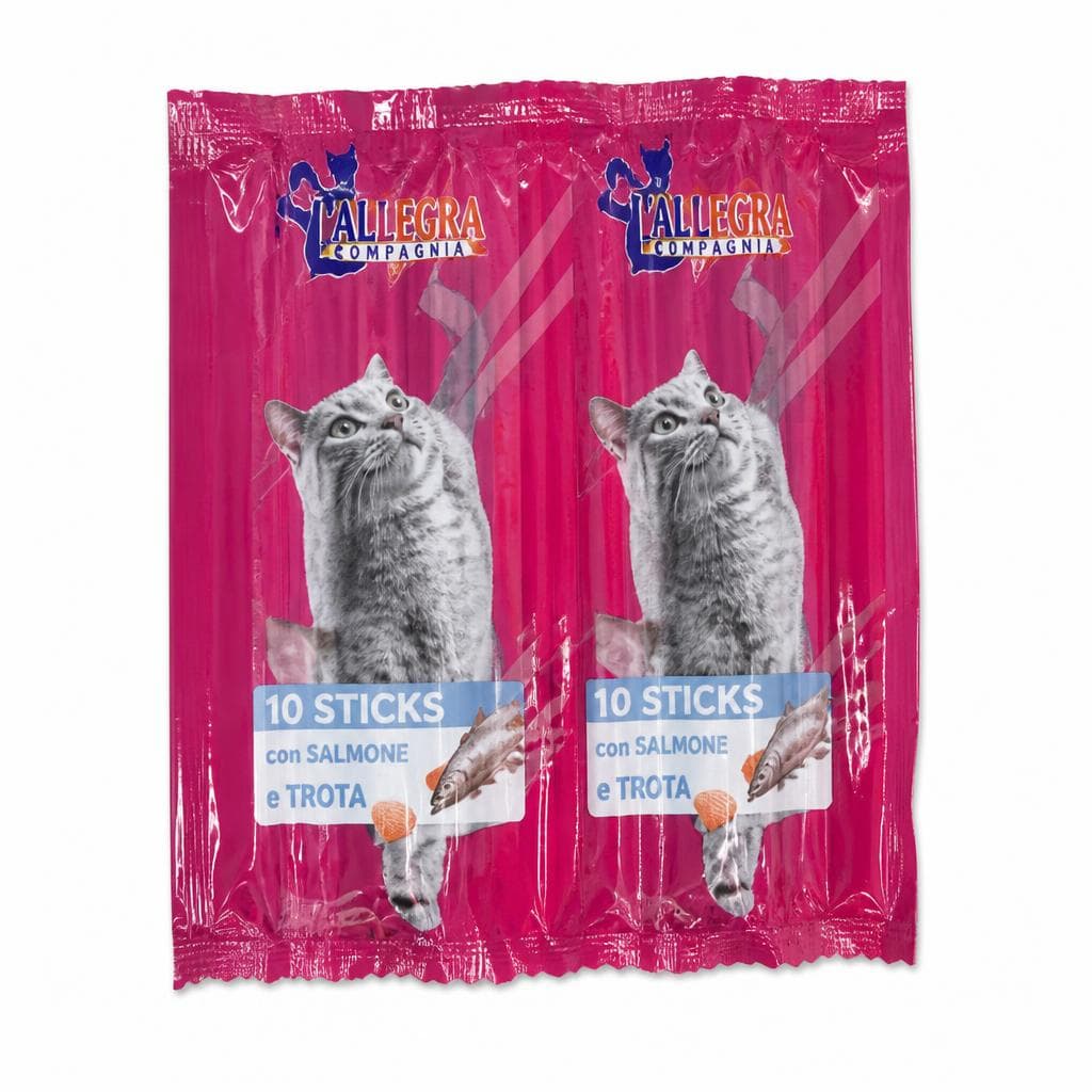 Sticks gatto L'Allegra Compagnia, conf. da 10 pz 50 g – Penny