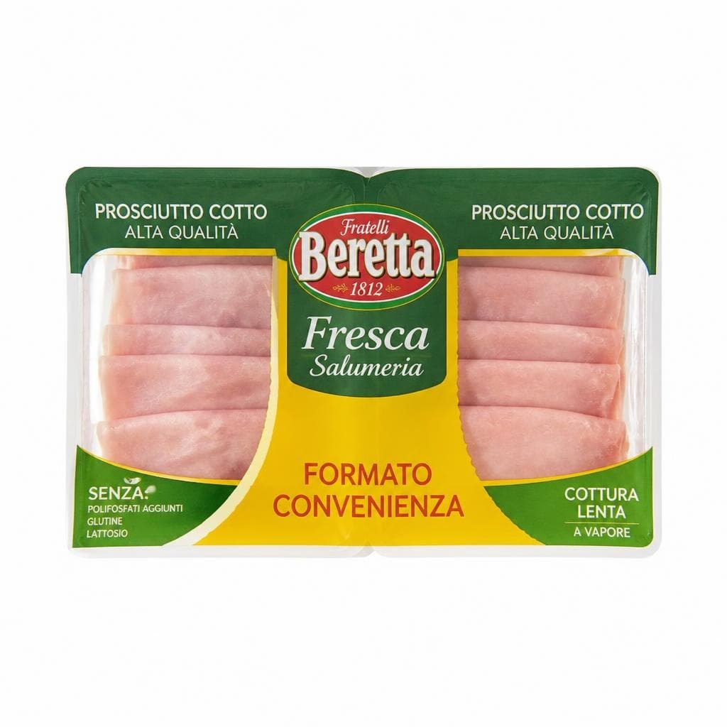 Bi-pack Prosciutto Cotto Fresca Salumeria Beretta, 200 g – Carrefour