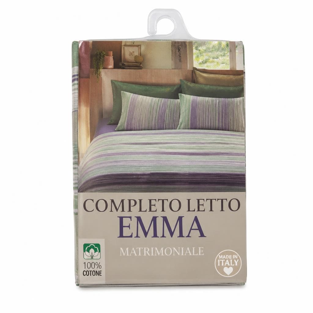 Completo letto stampato Emma, 1 piazza – Bennet