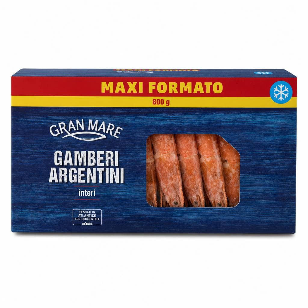 Gamberi Argentini Gran Mare 800 g in offerta da Penny