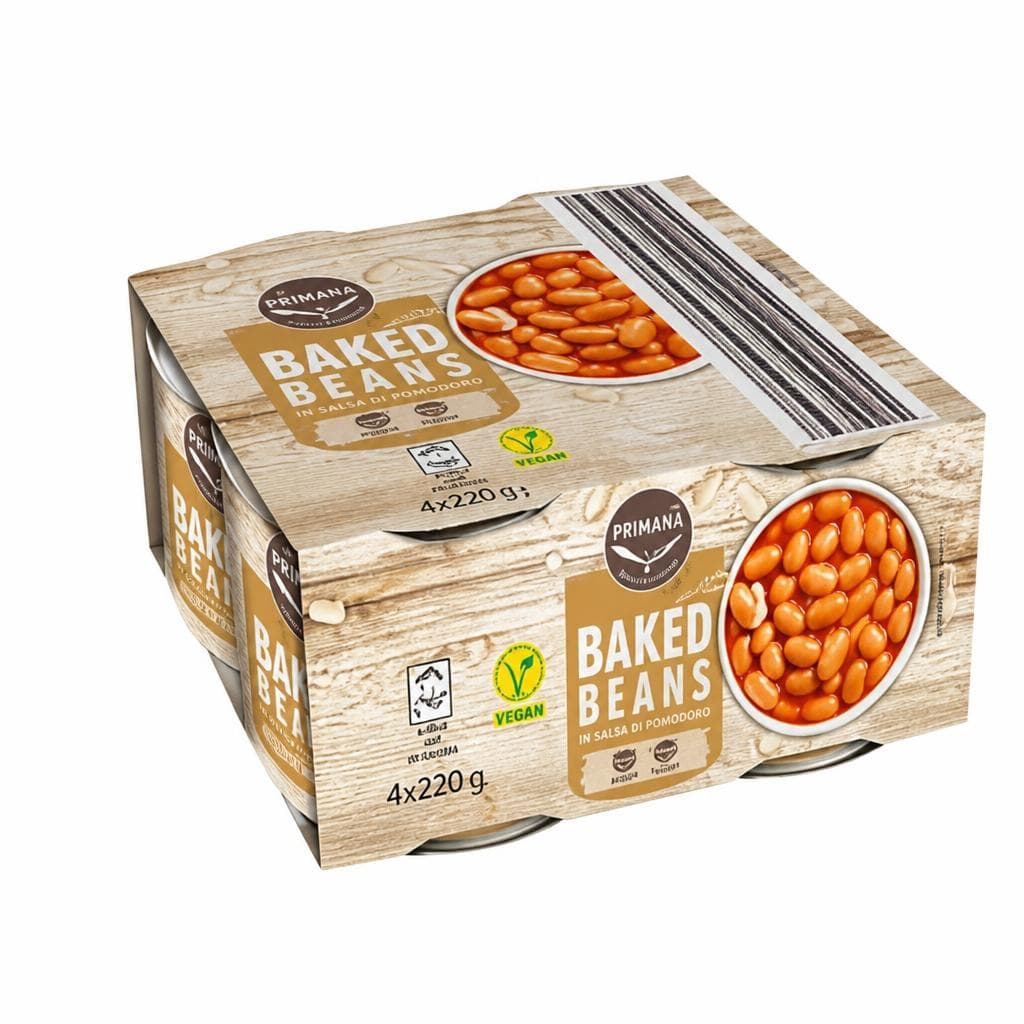 Primana Fagioli Bianchi Lessati 4 x 220 g in offerta da ALDI
