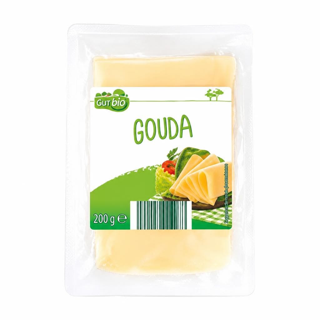 Gut Bio gouda bio a fette, 200 g – ALDI