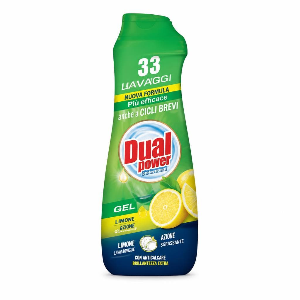 Gel Lavastoviglie Dual Power, 33 Lavaggi, 660 ml – Carrefour