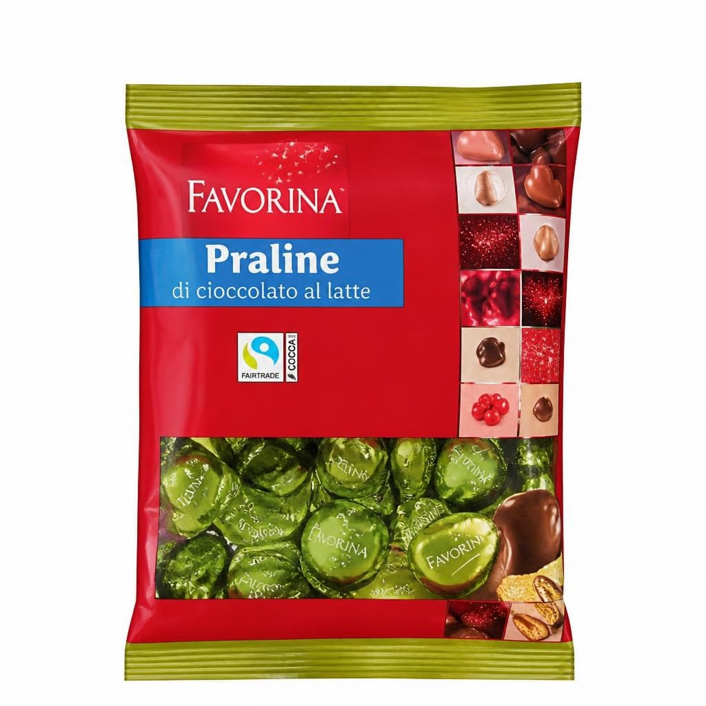 Favorina praline di cioccolato al latte, 200 g – Lidl
