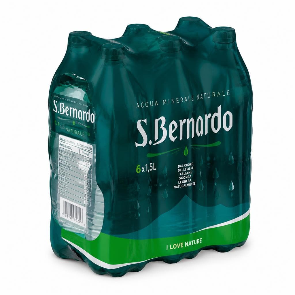 Acqua San Bernardo, 8 x 0,5 L S.Bernardo – Bennet