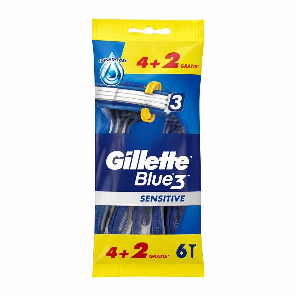 Gillette Blue 3 Sensitive rasoi usa e getta – Iper La grande i