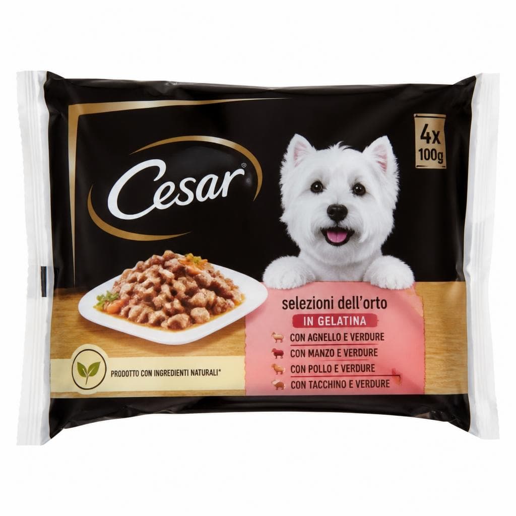 Cesar alimento umido, 100 g x4 – Iper La grande i