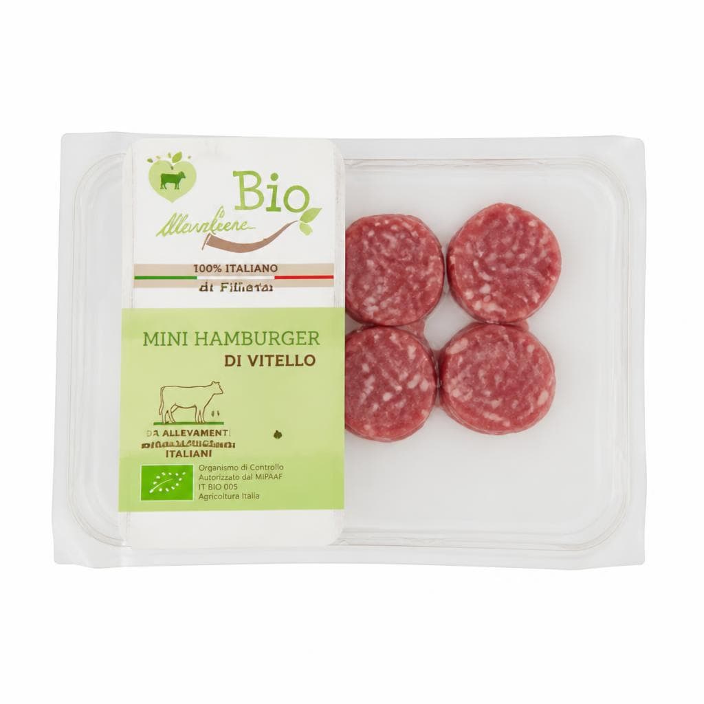 Mini hamburger o hamburger di vitello, 180 g / 200 g Vercelli – Iper La grande i