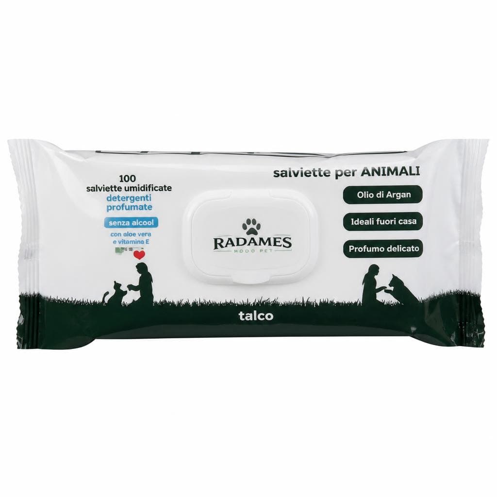 Salviette per animali 100 salviette Radames in offerta da Eurospin