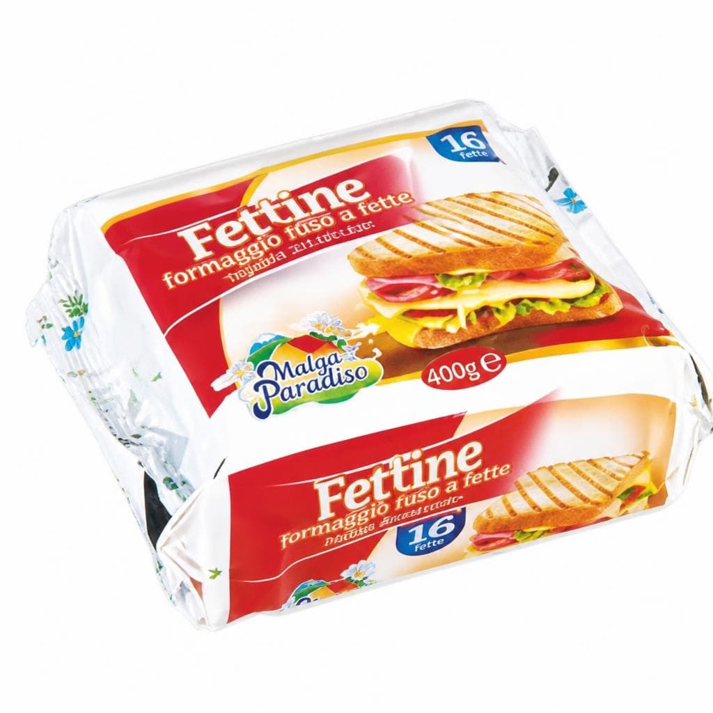 Malga Paradiso formaggio fuso a fette, 400 g – MD