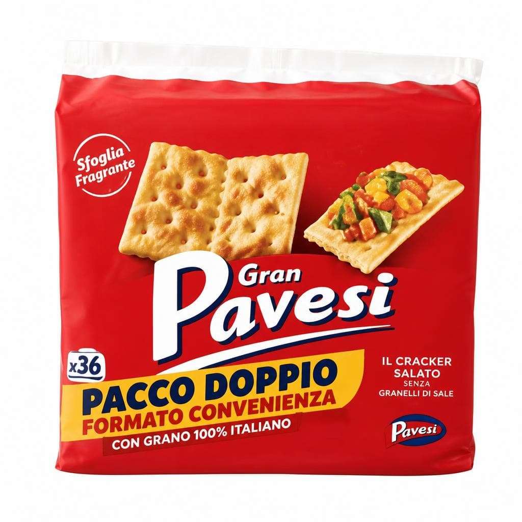 Cracker Gran Pavesi, 1120 g – Il Gigante