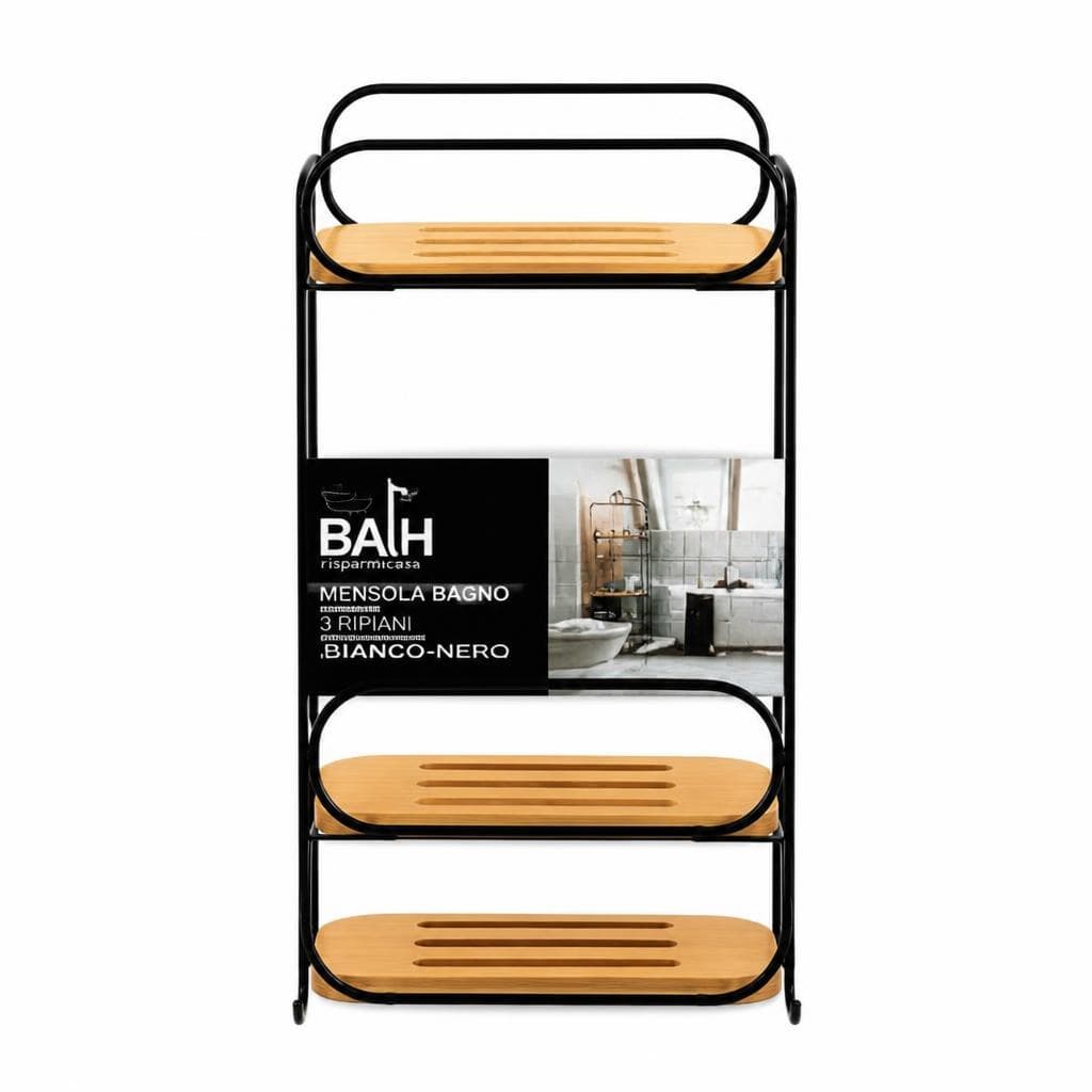 BAH mensola bagno 3 ripiani – Risparmio Casa