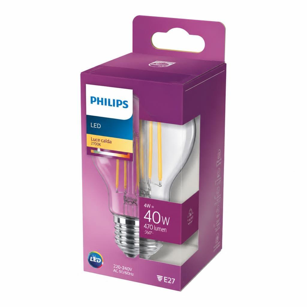 Philips lampadine a LED filamento – Bennet