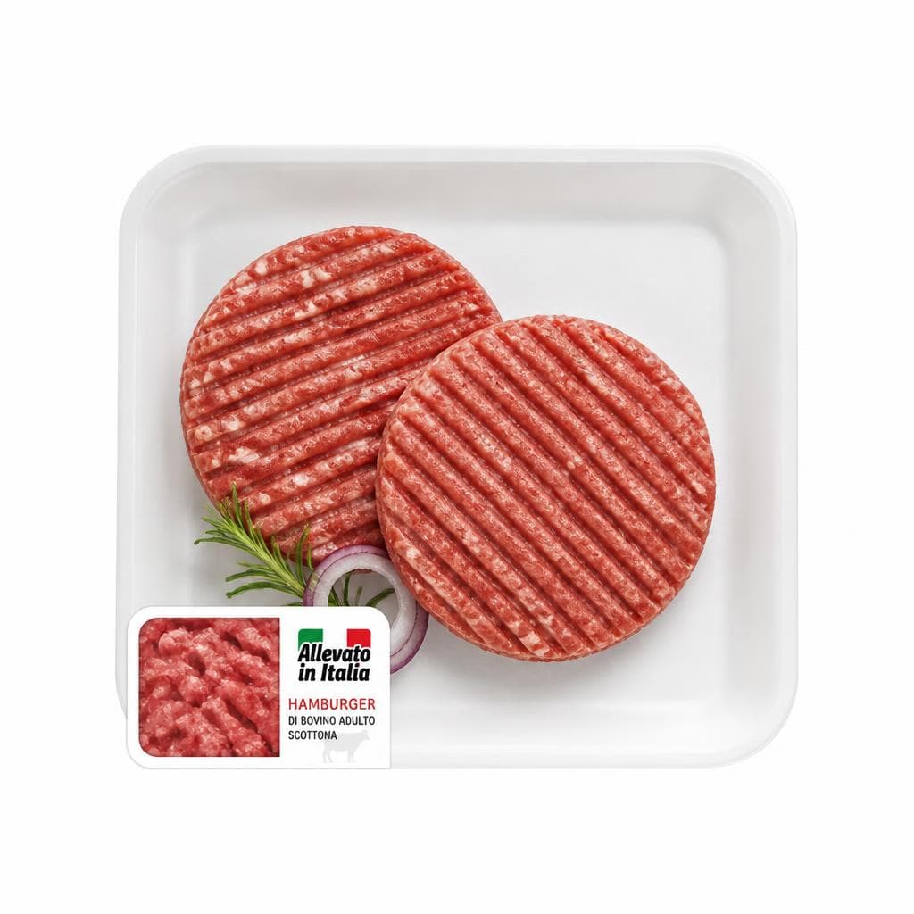 Hamburger di bovino adulto Scottona – Dpiù