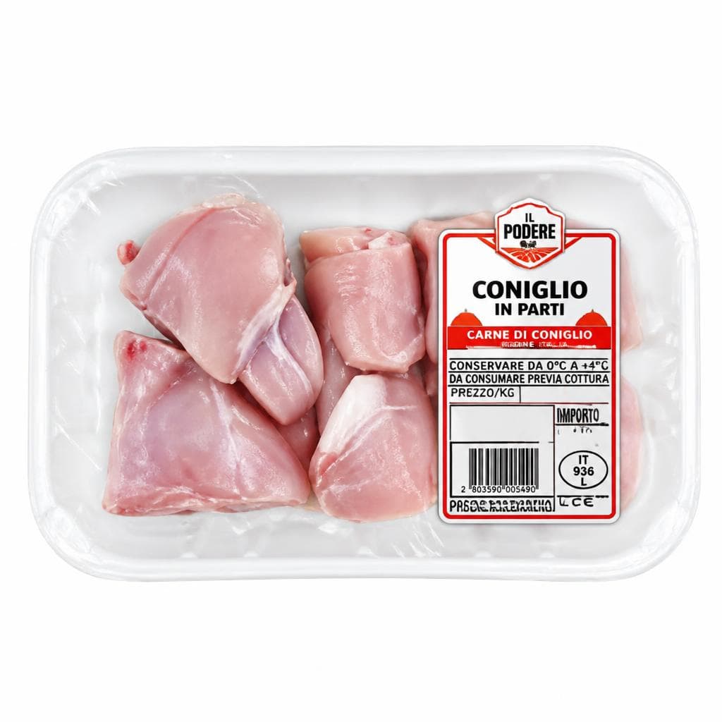 Coniglio in parti, 450 g Il Podere – ALDI