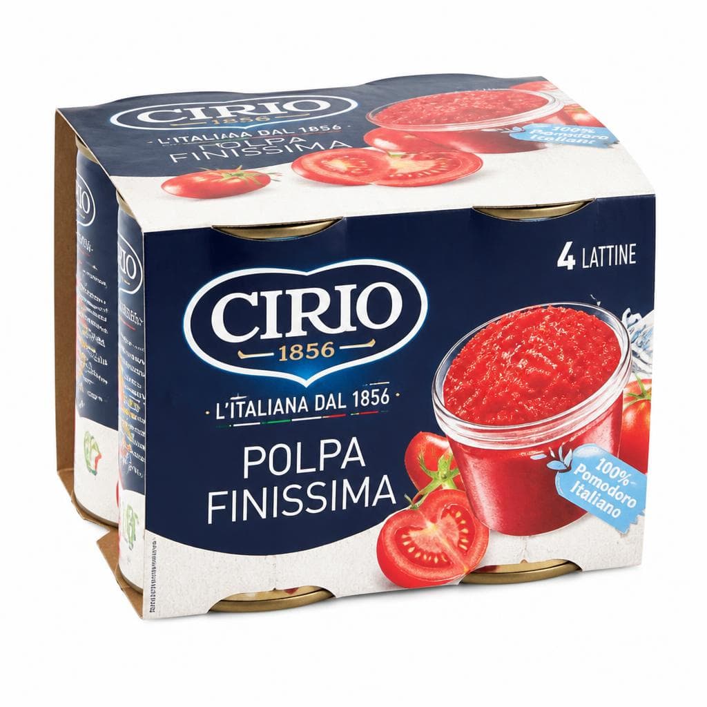 Cirio Polpa di Pomodoro Finissima, 4 x 400 g – ALDI
