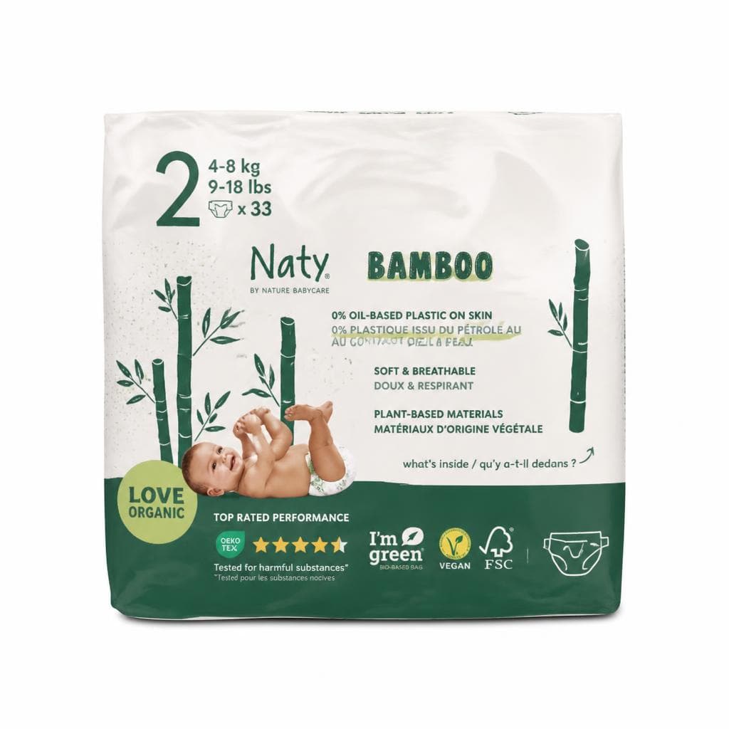 Pannolini Naty eco bamboo Naty, x20, x22, x24, x26 – Iper La grande i