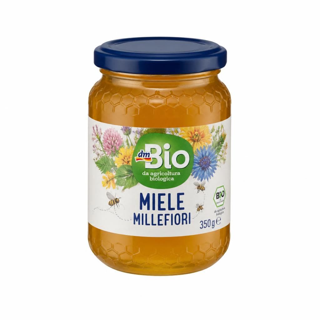 dmBio miele millefiori, 350g – Dm