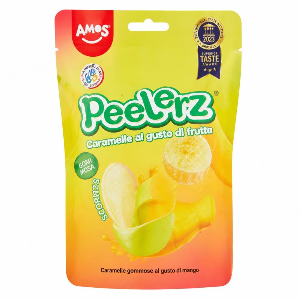 Caramelle Peelerz Amos gusti assortiti, 65 g – Il Gigante