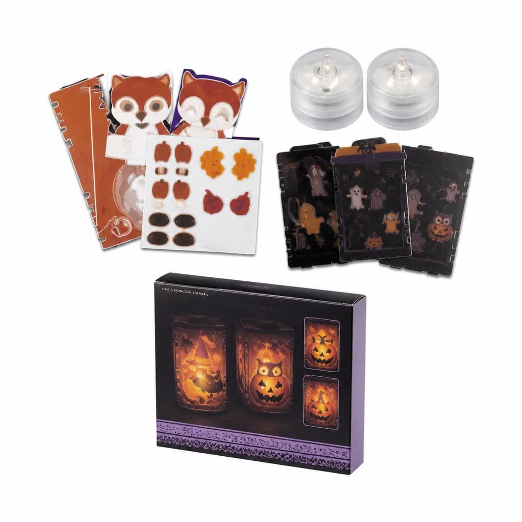 Crelando set bricolage per lanterne o luce LED per Halloween – Lidl