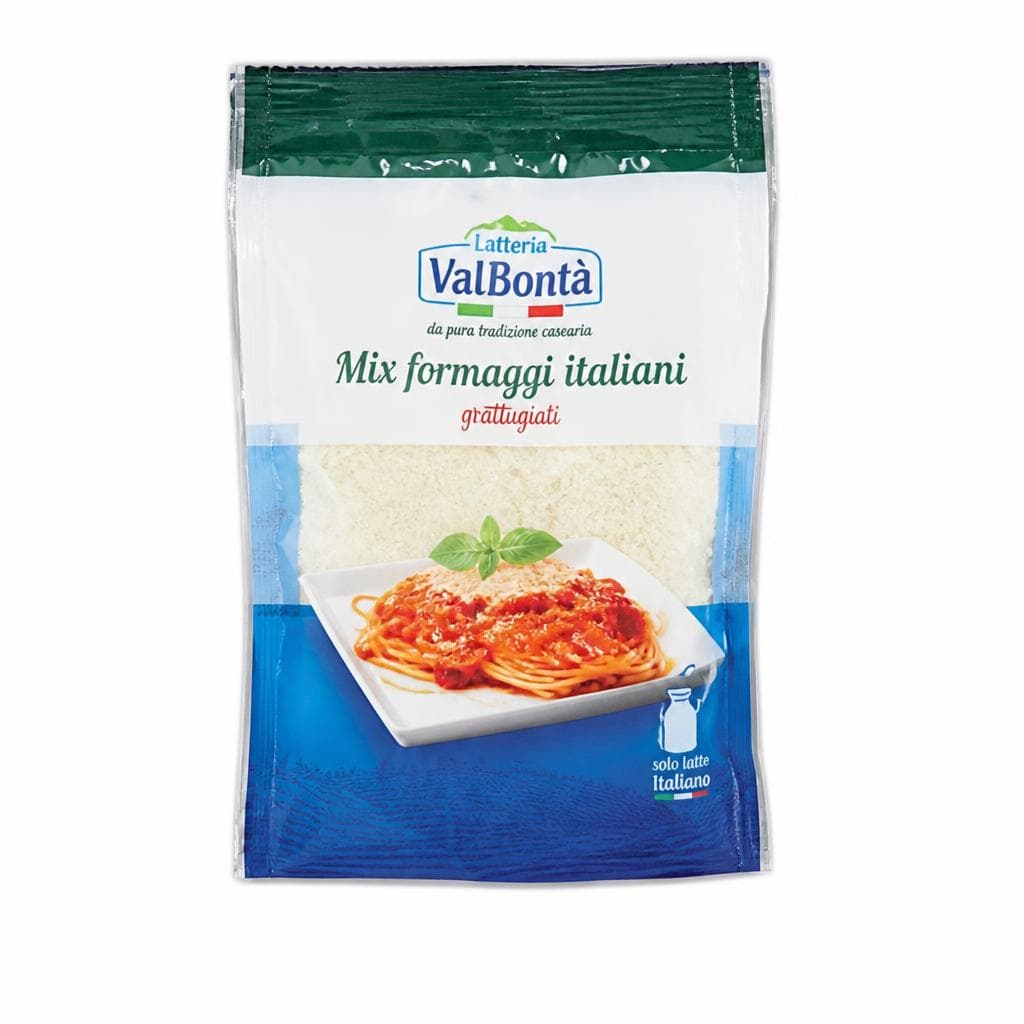 Mix Formaggi Italiani Grattugiati Valbontà, 100 g – Penny