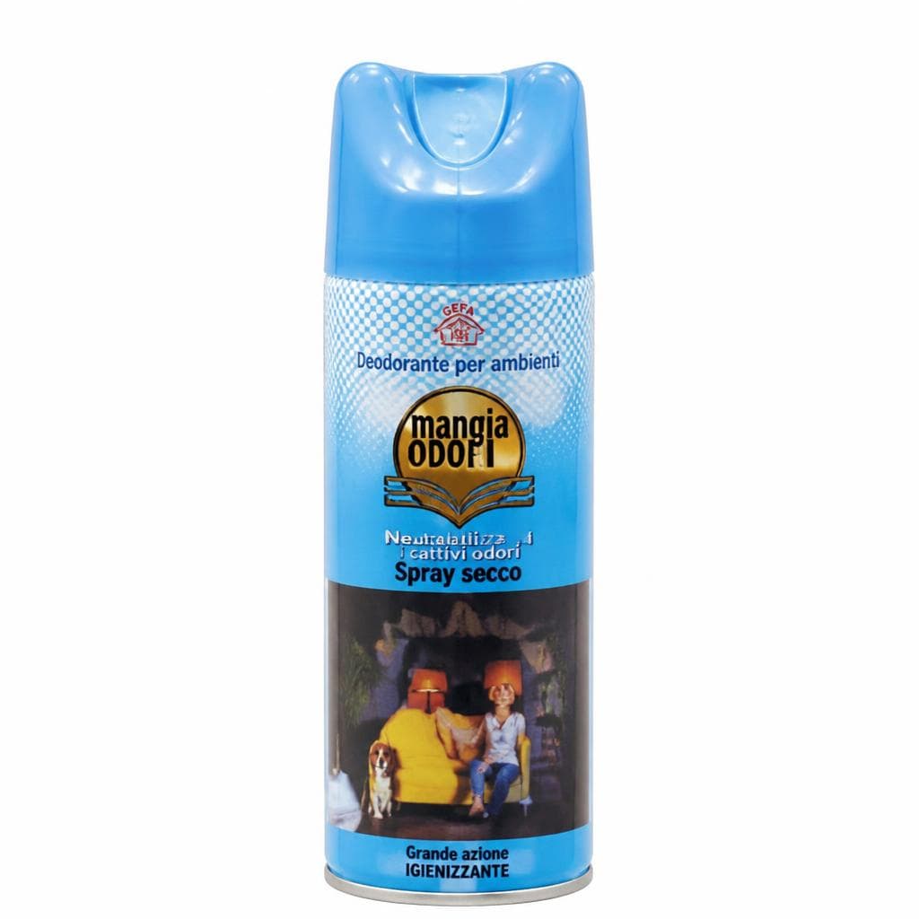 Deodorante spray per ambiente "Mangiaodori" 400 ml in offerta da Panorama