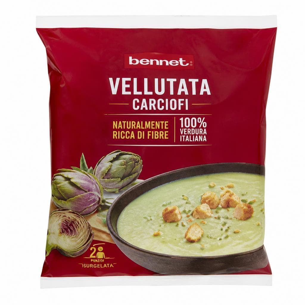 Vellutata carciofi Bennet, 600 g – Bennet