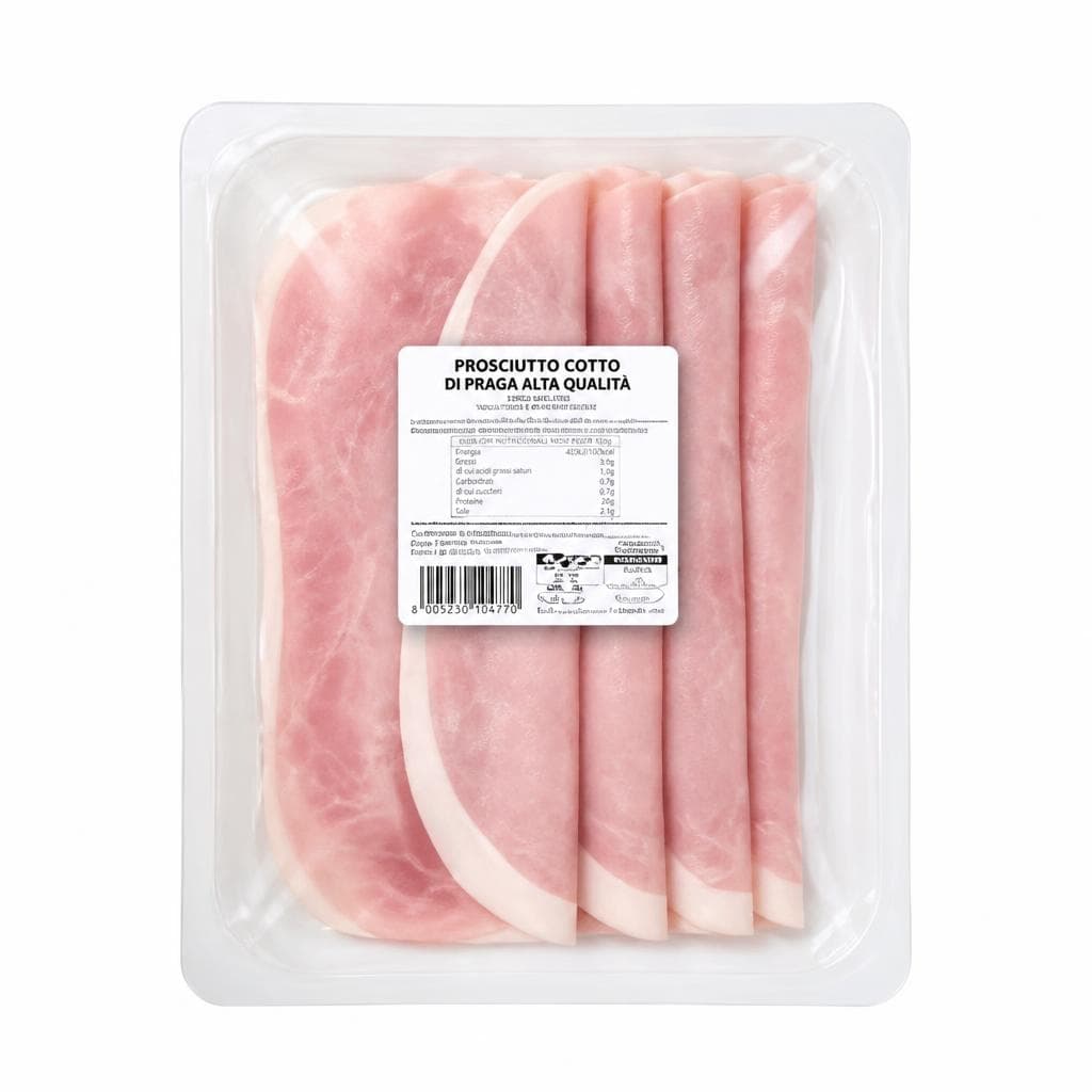 Prosciutto cotto di Praga alta qualità, 100 g – Penny
