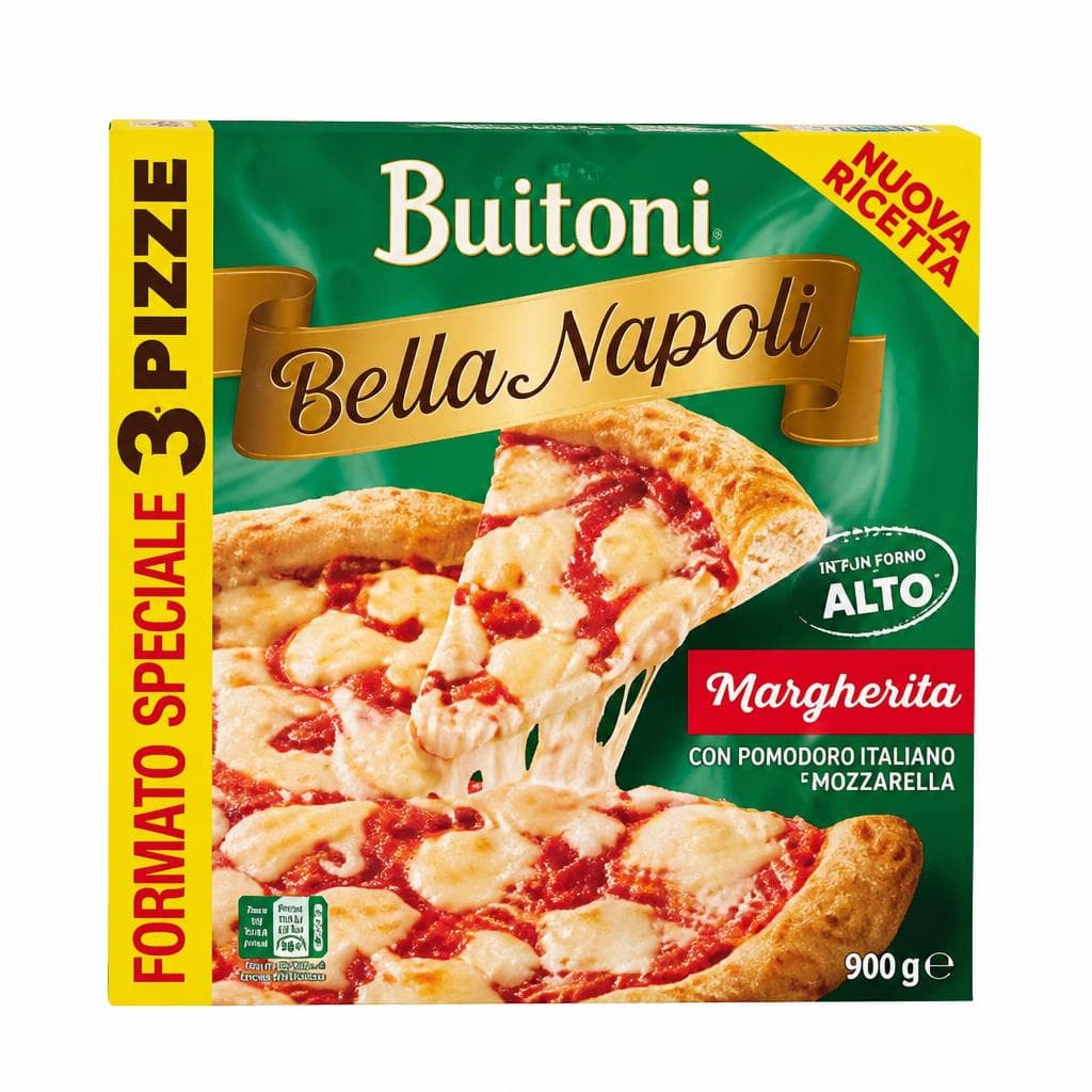 3 Pizze surgelate Margherita Bella Napoli, 900 g Buitoni – Iper La grande i