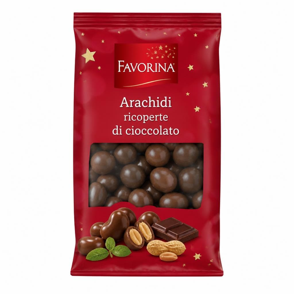 Favorina Arachidi ricoperte di cioccolato, 250 g confezione – Lidl
