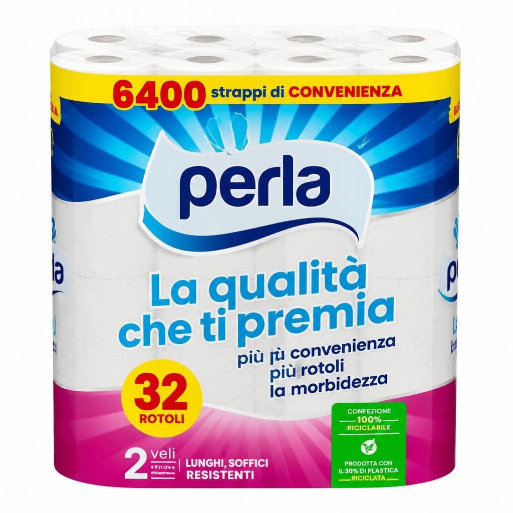 Perla carta igienica, 32 rotoli – Iper La grande i
