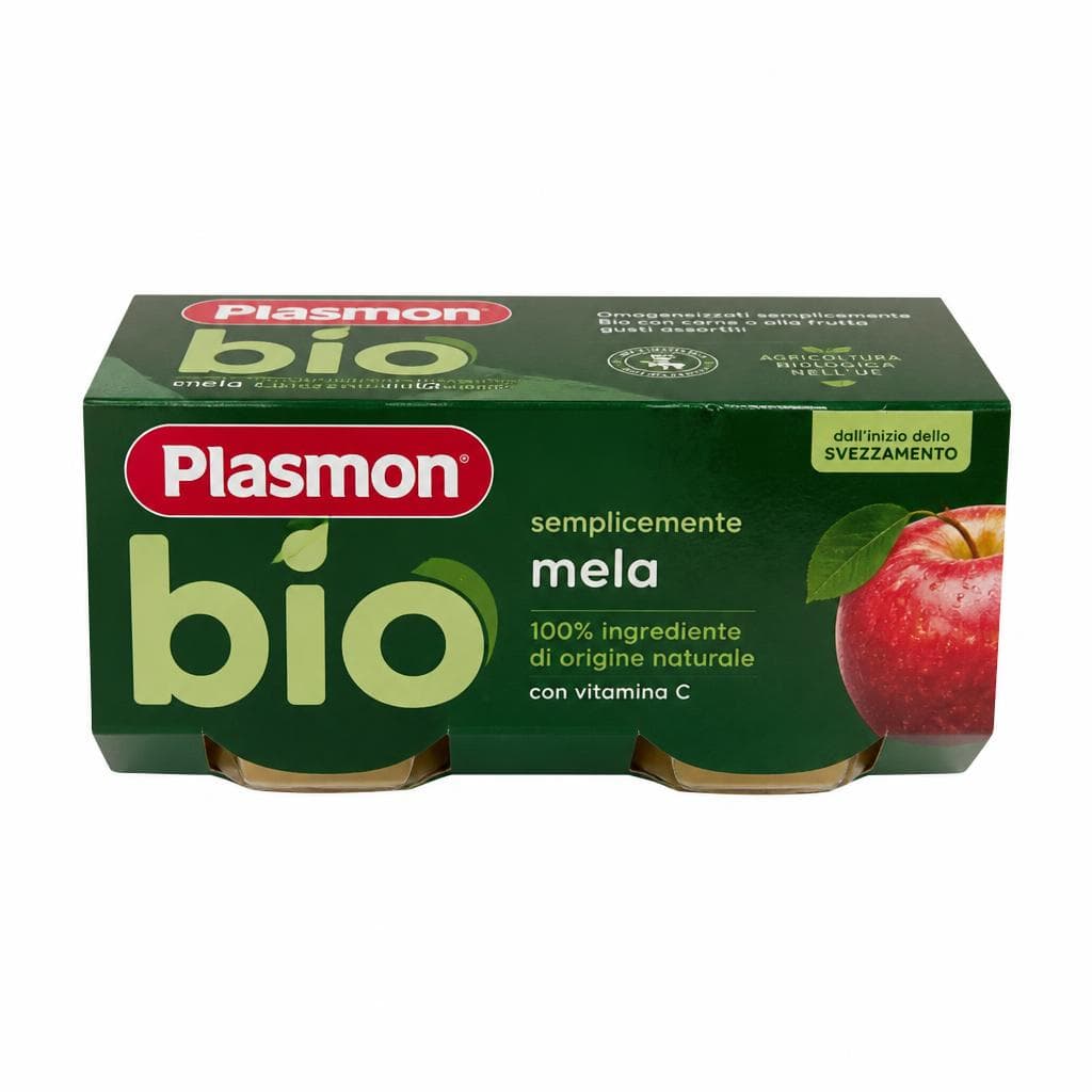 Omogeneizzati semplicemente Bio con carne o alla frutta gusti assortiti, 80 g x 2 Plasmon – Iper La grande i
