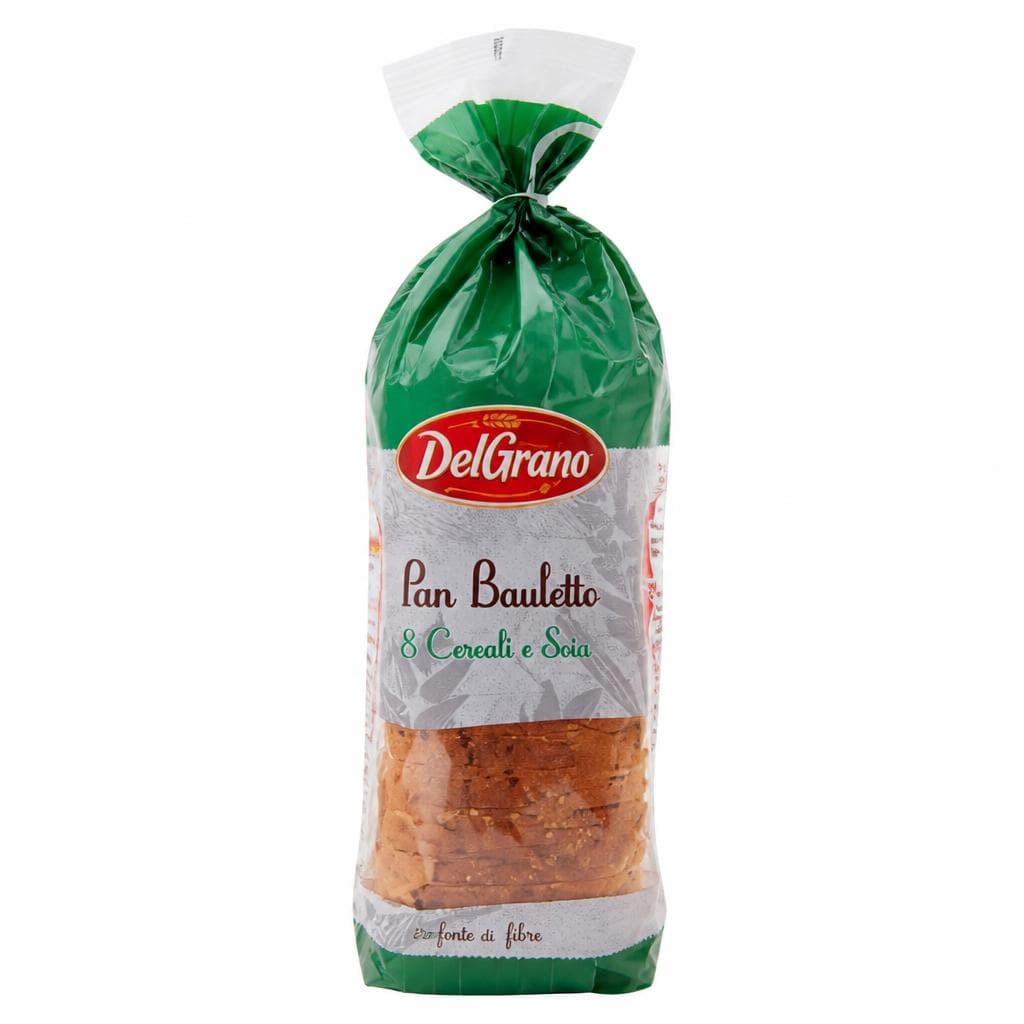 F.lli Del Grano pan bauletto 8 cereali e soia, 400 g + 400 g – Dpiù
