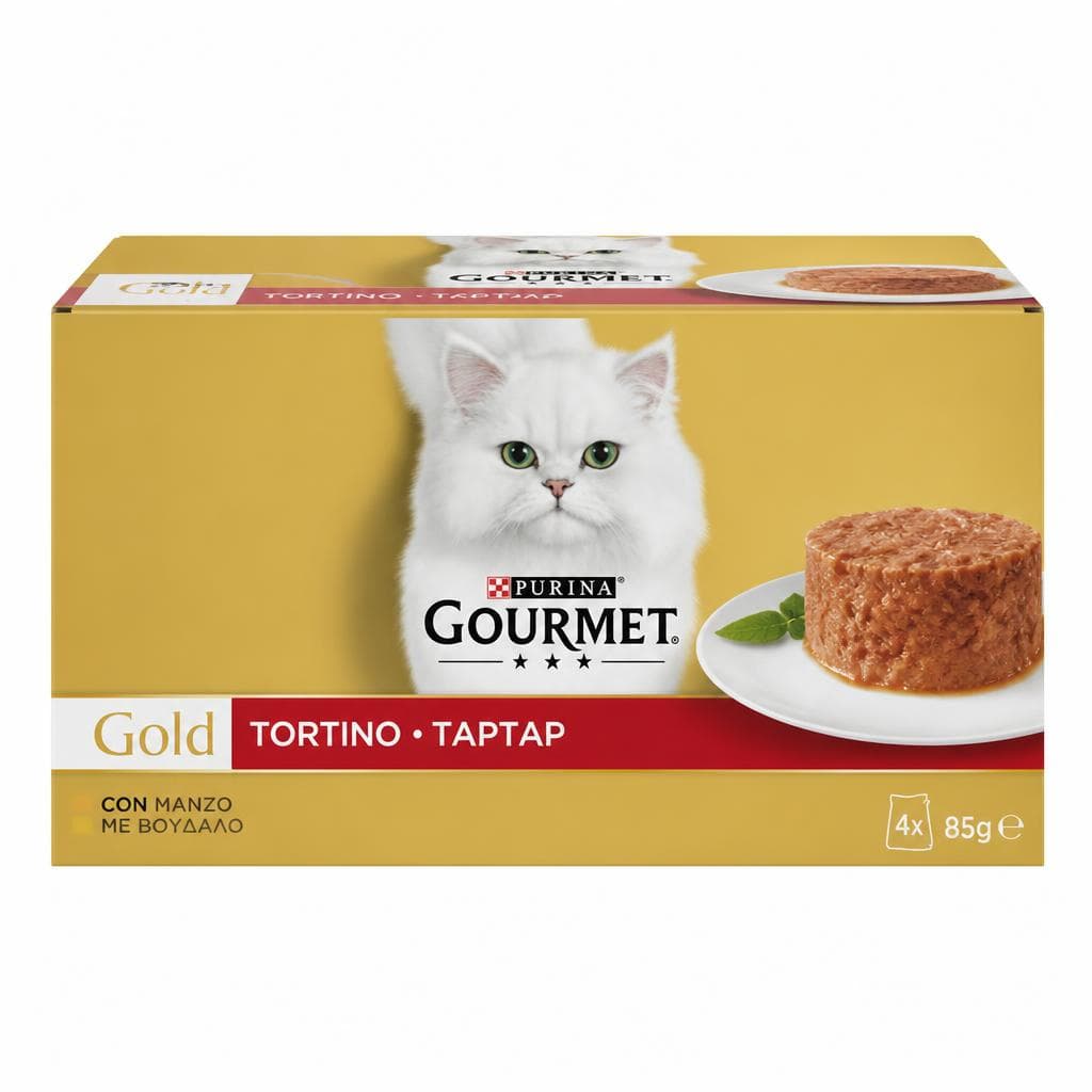 Alimento umido per gatti Gourmet, 340 g – Bennet