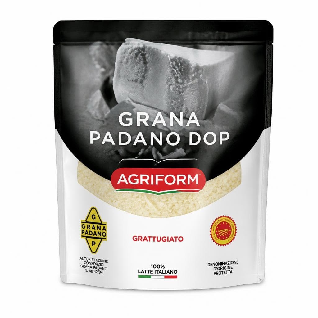 Grana Padano DOP grattugiato, 200 g – Carrefour