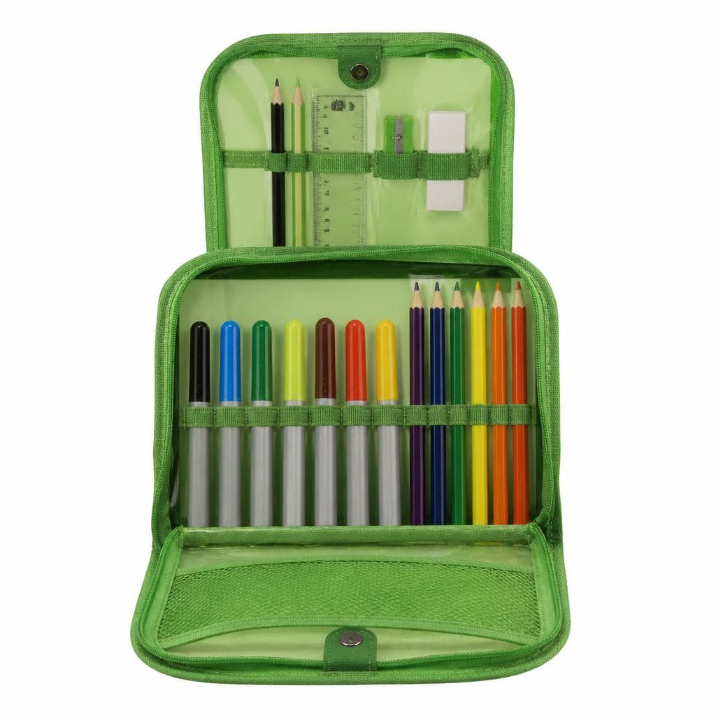 Kit per disegno con astuccio stand-up in offerta da Eurospin