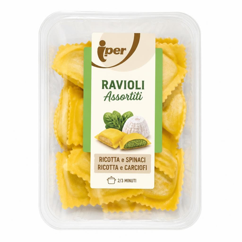 Pasta fresca ripiena assortita 250 g Iper in offerta da Iper La grande i