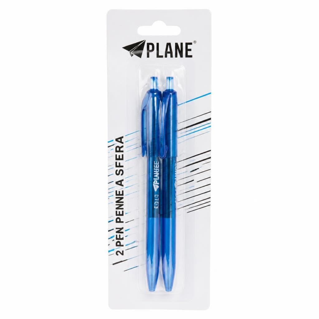 Penne a sfera Plane 20 pezzi in offerta da Risparmio Casa
