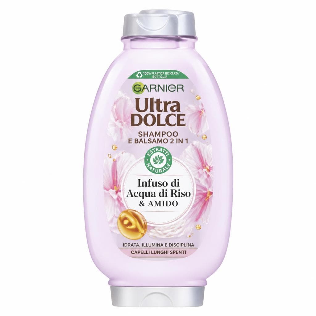 Garnier Ultra Dolce shampoo o balsamo, 250 ml x2 o 200 ml x2 – Iper La grande i