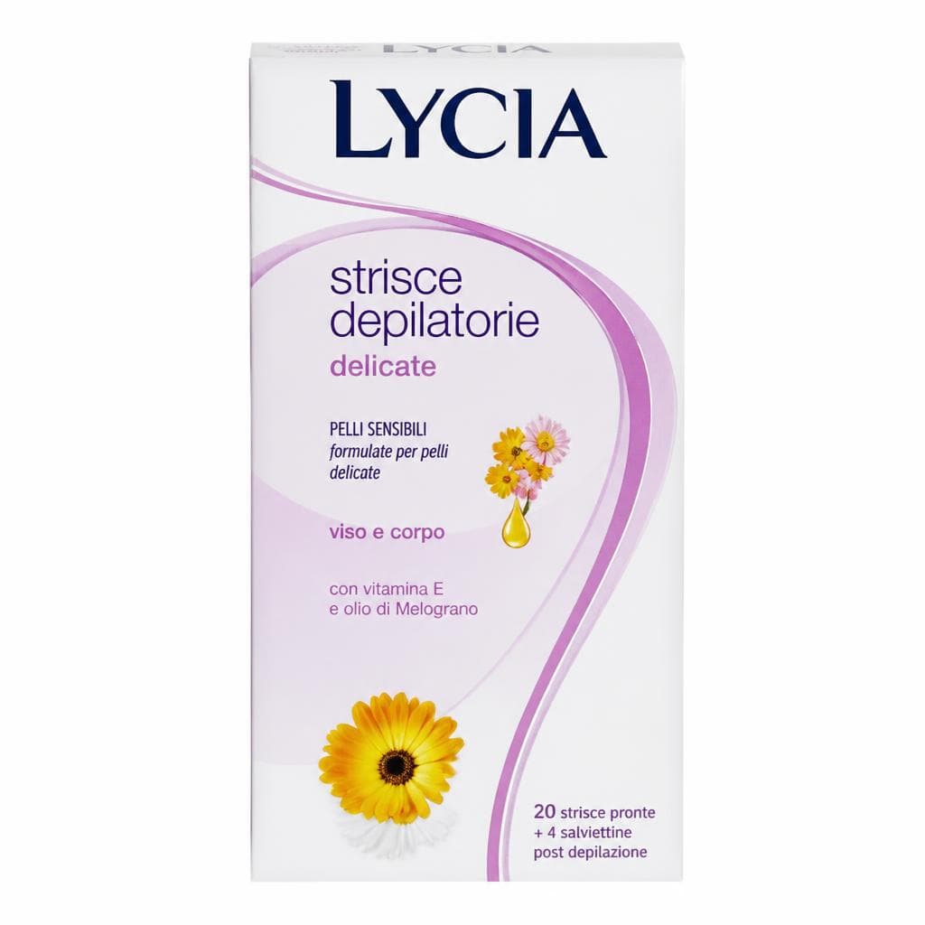 Lycia strisce depilatorie, 20 pezzi – Dm