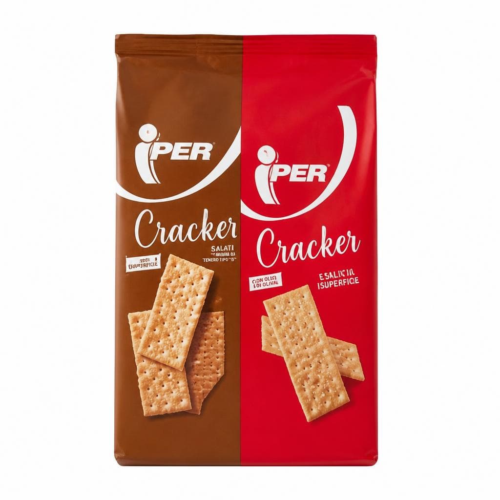Cracker salati, 500 g Iper – Iper La grande i