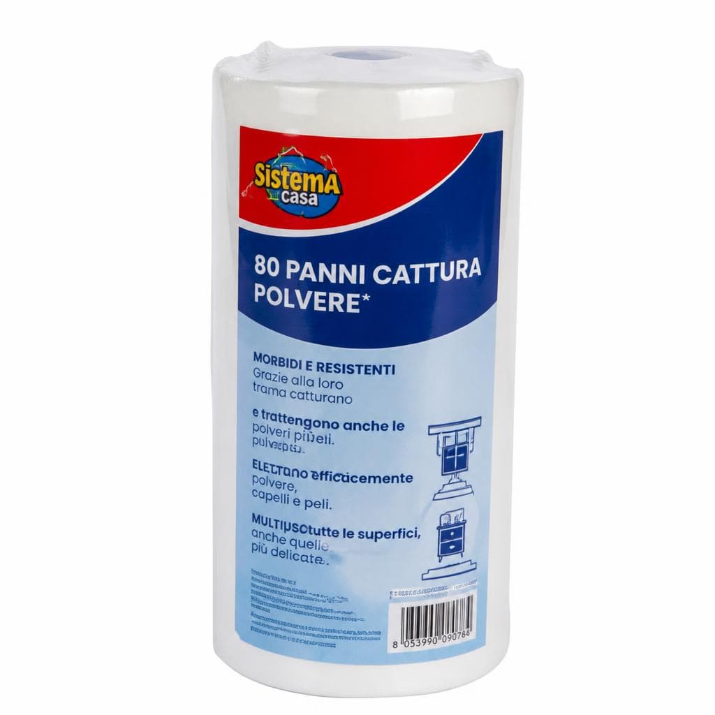 Panni cattura polvere, 80 panni – Eurospin