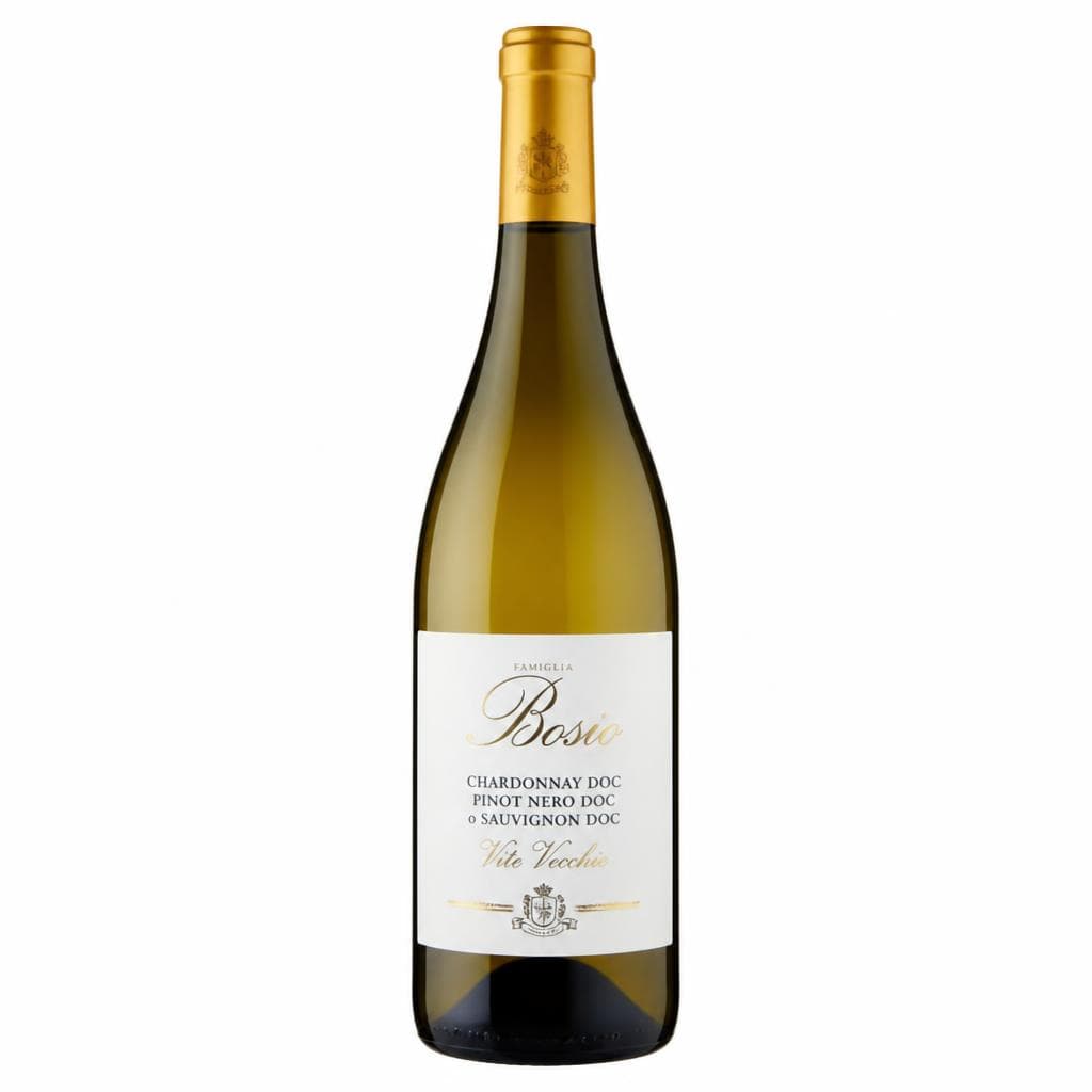 Famiglia Bosio Chardonnay DOC Pinot Nero DOC o Sauvignon DOC Vite Vecchie, 75 cl – Panorama