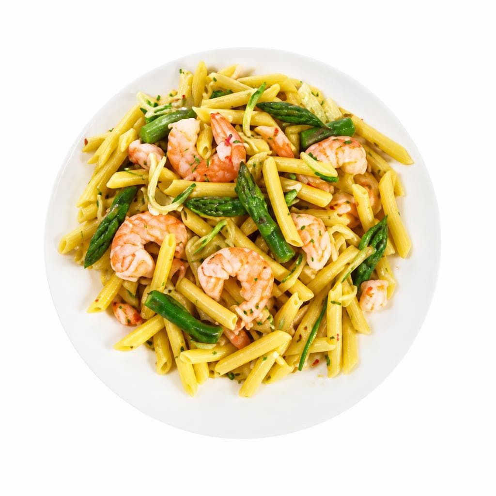 Cucina Esselunga pennette gamberi e asparagi al kg in offerta da Esselunga