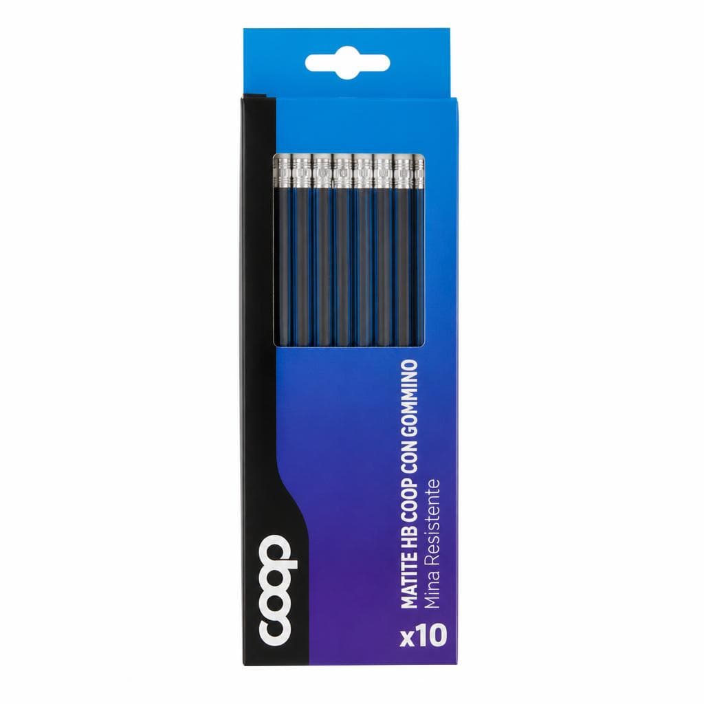 Matite HB Coop 10 pezzi in offerta da Coop